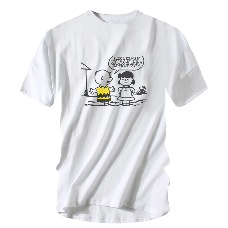 Custom TShirts Wu-tang T Shirt Charlie Brown Jay Dee J Dilla Hip Hop Donuts MF DOOM Cotton O Neck Short Sleeved T-shirt For Men | Мужская