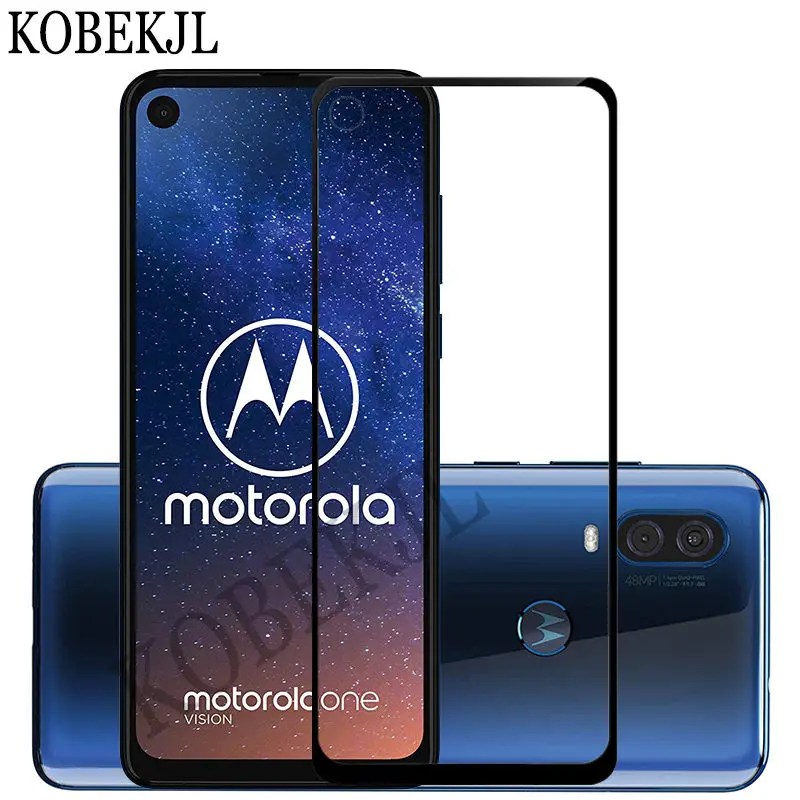 Стекло для Motorola One Vision закаленное стекло Moto OneVision XT1970 защита экрана полное