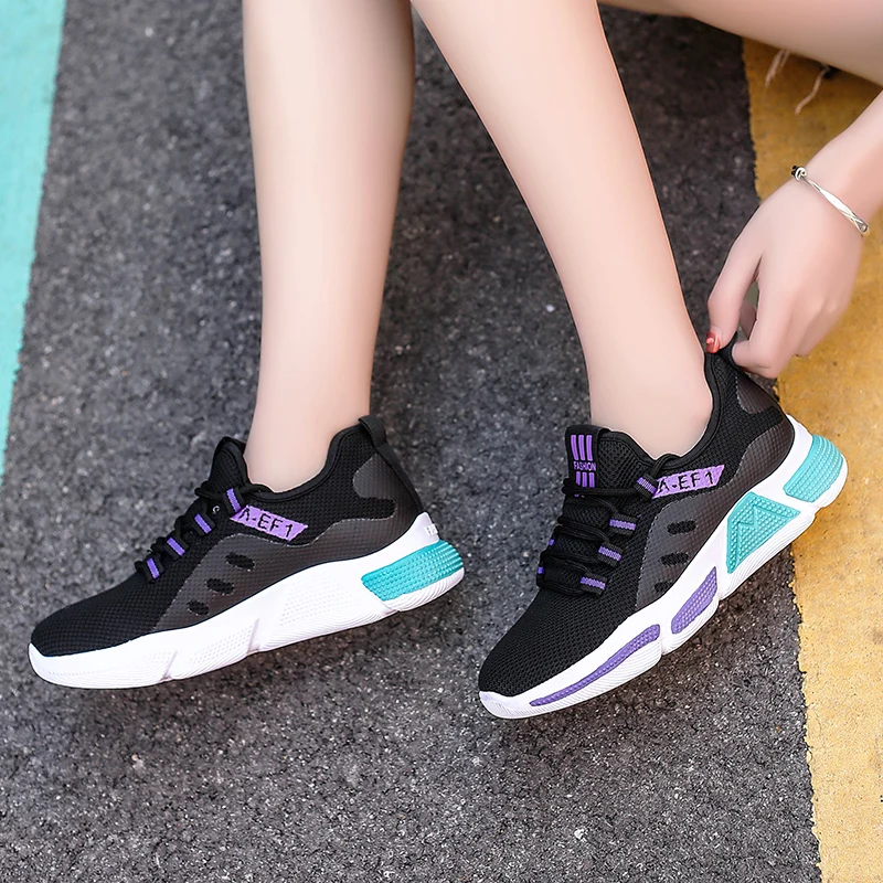 New Women Sneakers Breathable Women's Running Shoes Comfortable Outdoor Sport Jogging Athletic Ladies Trainers | Спорт и