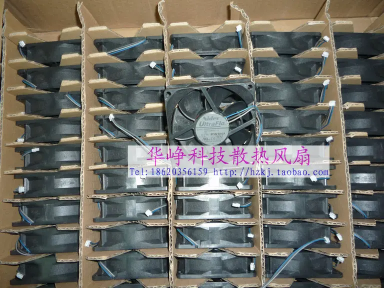 

New NIDEC 8025 12V 0.19a T80T12MUB7-53 80 * 80 * 25mm projector fan