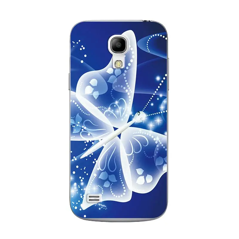 W58 Мягкая Силиконовая обложка чехол для samsung Galaxy S4 Mini/S4Mini GT-I9190 i9195 i9192 картина TPU с рисунком Сердце чехол в виде ракушки 4,3 дюймов - Цвет: W58