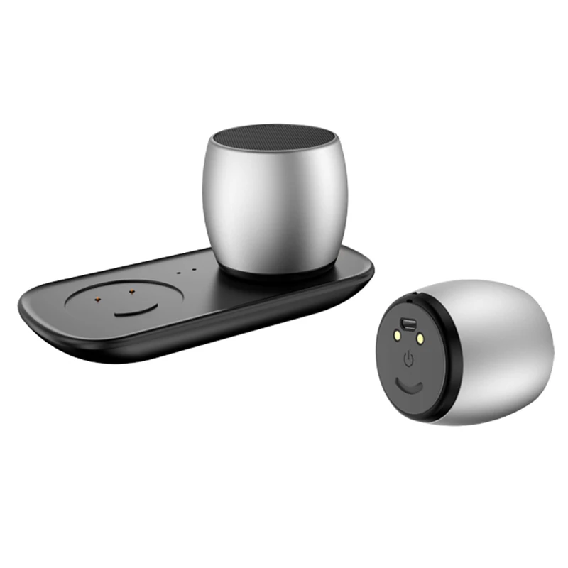 Сардины F1 металлический сабвуфер наушники вкладыши TWS с Системы Колонка Bluetooth