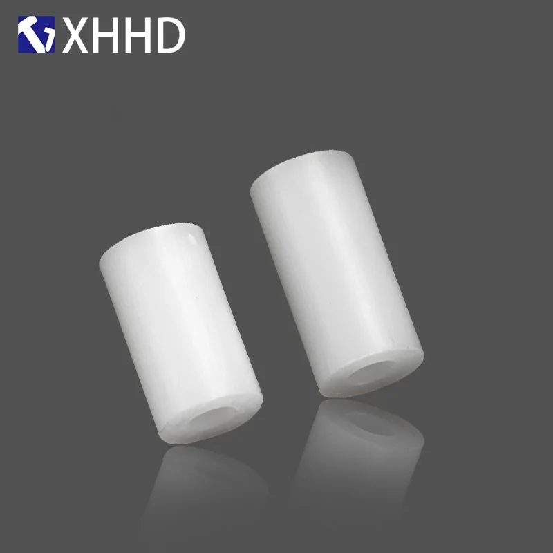 M3 M4 M5 White Round Nylon threadless Plastic Spacer ABS Hollow Standoff Washer Non-Threaded PCB Board Screw Bolt | Обустройство дома