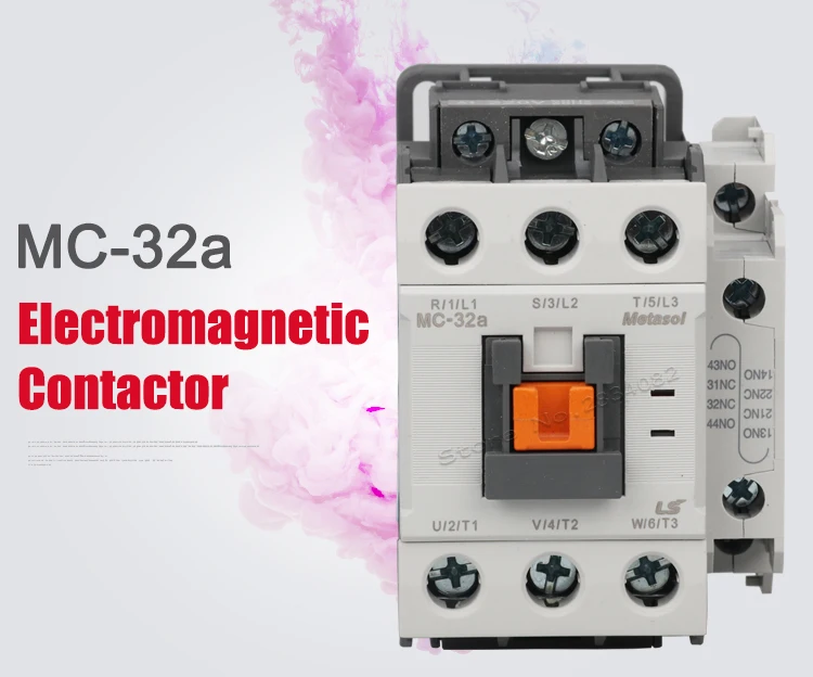 Обмотка контактора AC напряжение 380v 220v 110v 48v 36v 24v MC-32a электромагнетизма контакторы