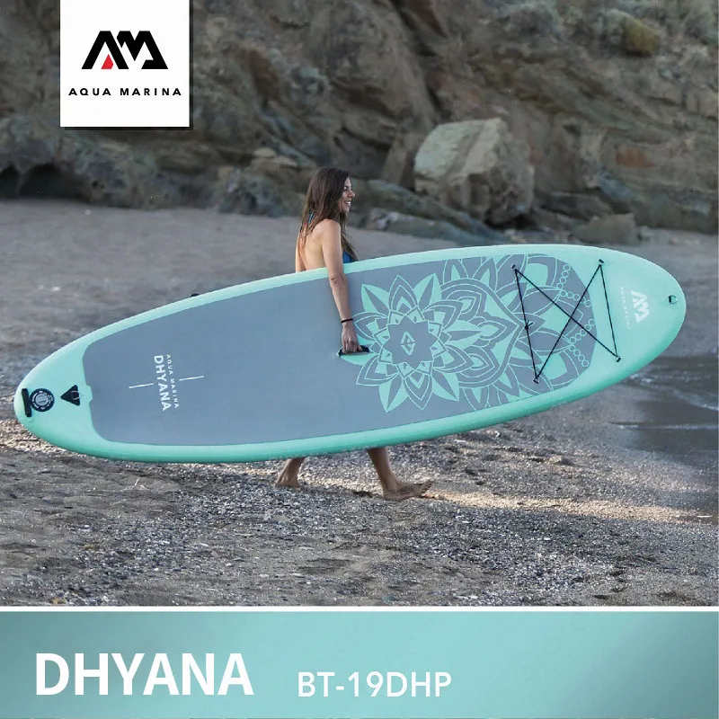 AQUA MARINA DHYANA Sup доска для серфинга Stand Up Paddle Йога бодиборд водные виды спорта серфинг