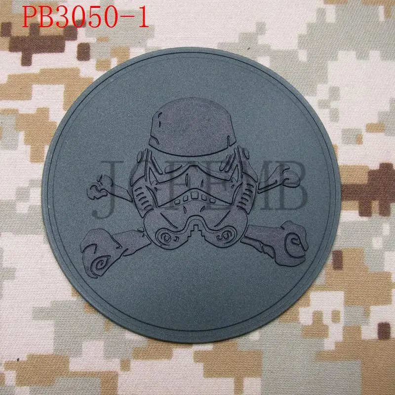 501st штурмовик легион скелет истребитель логотип тактический моральный дух 3D пвх