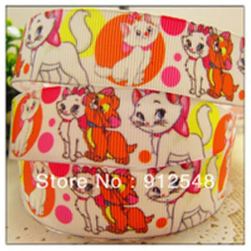 YJHSMY XW3131, 22 мм серия hello kitty печатная корсажная лента, аксессуары для одежды, лента для свадебного подарка - Цвет: 10 yards