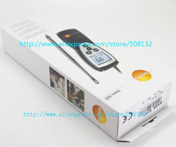 Testo 425 (0560 4251) компактный тепловой Анемометр от 0 до + 20 м/с|anemometer|thermal anemometer |