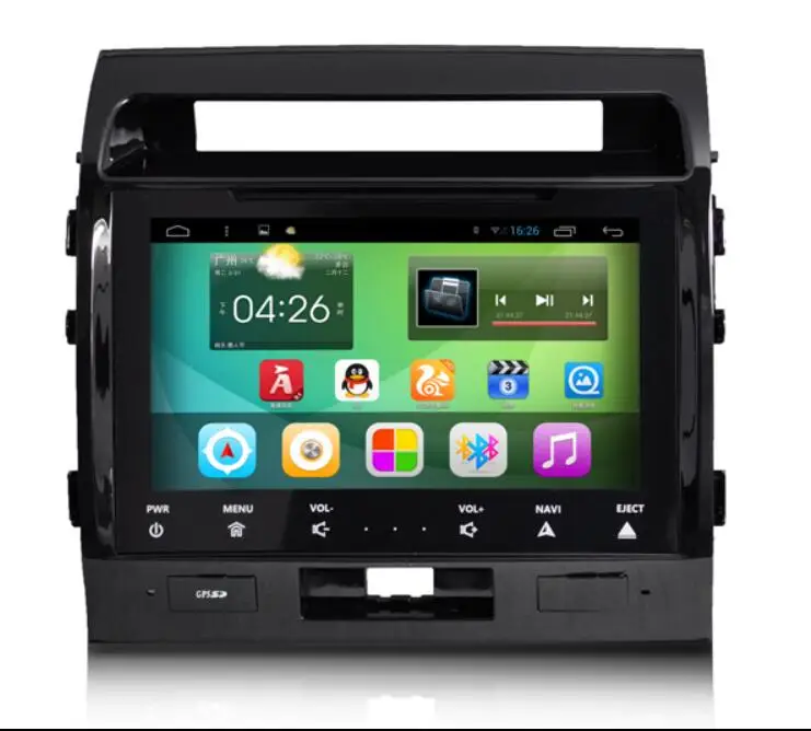 9 inch Android 6.0 автомобилей DVD GPS Navi аудио для Toyota Land Cruiser 200 2007 2015 HD1024 * 600 1080 P WI FI DVR 4 г