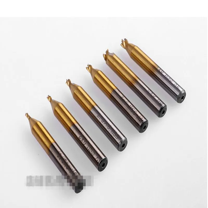 HSS титаном Концевая фреза фрезерный резец ключа для Вертикальный Станок нарезки