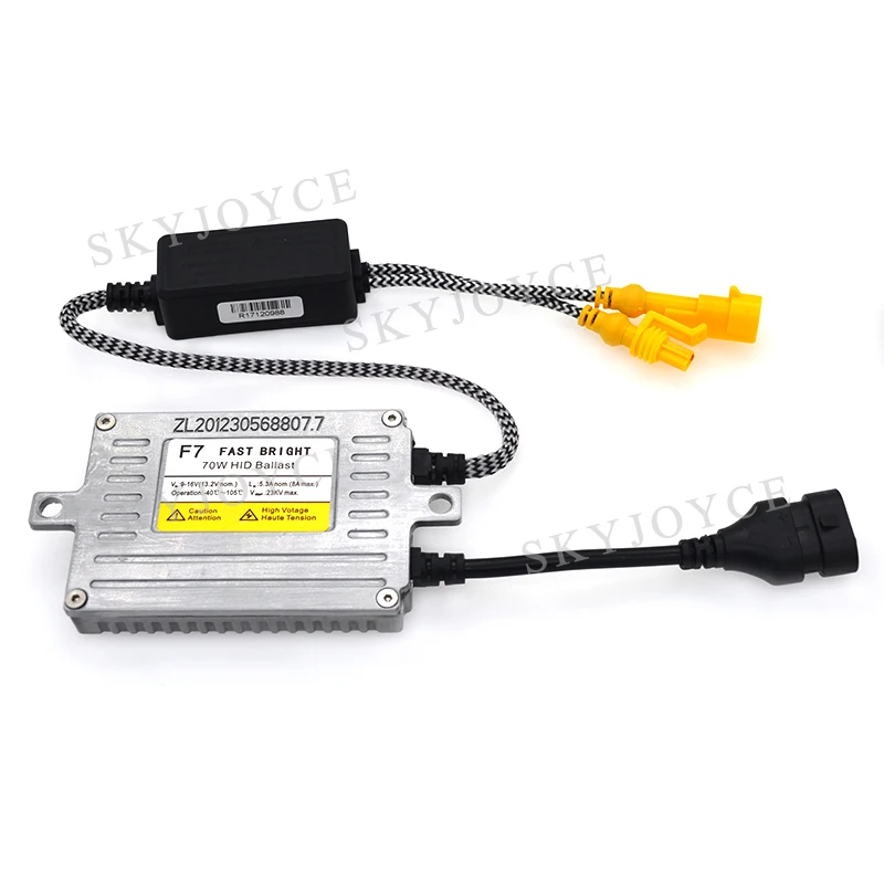 70 Вт H1 H7 H11 9005 9006 D2H Быстрый яркий HID комплект керамика лампы 4300K 5000K 6000K 8000K DLT F7 старт