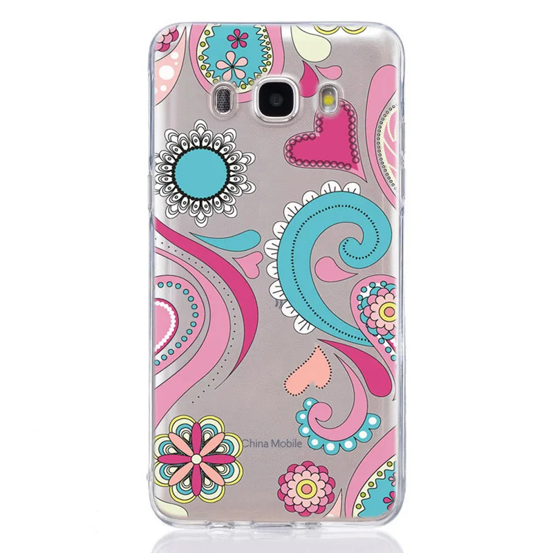 Чехол для телефона Samsung Galaxy J1 J3 J5 J7 J2 prime J120 J320 J330 J530F с красной бабочкой на белых