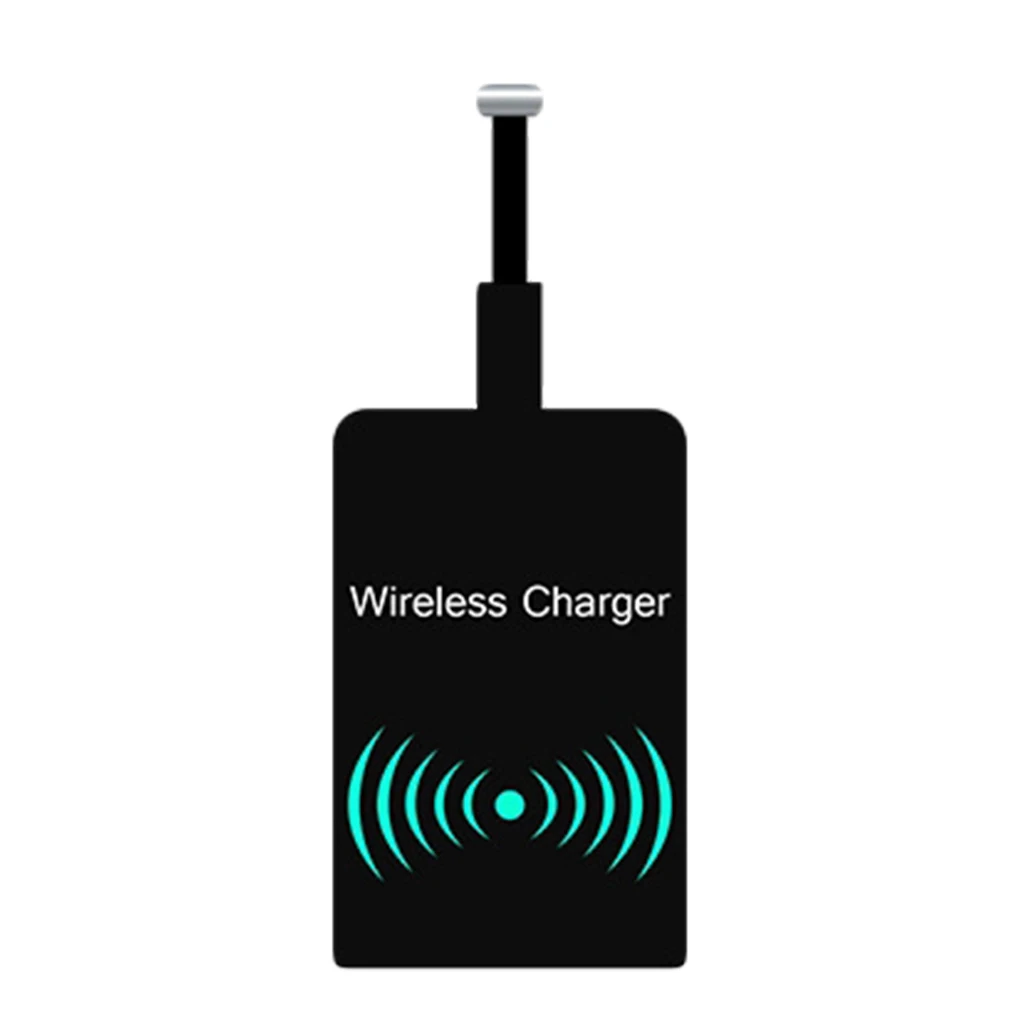 Беспроводной зарядный приемник для iPhone 7 6s Plus 5S Micro usb type C универсальное Быстрое беспроводное зарядное устройство для samsung - Тип штекера: for android micro