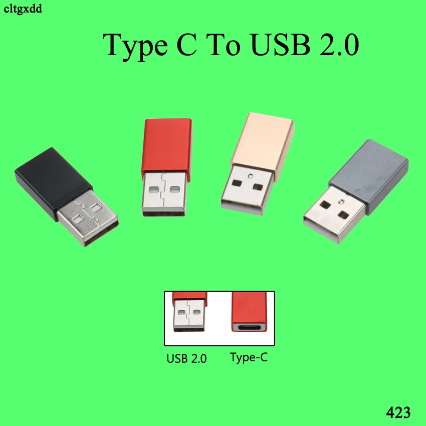 Адаптер cltgxdd Type C Переходник USB мама в 2 0 папа кабель OTG для Samsung Galaxy s8 s9 Huawei