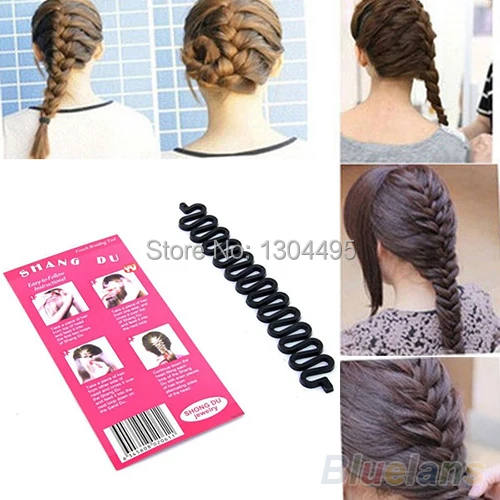 Fashion Hair Braiding Braider Tool Roller With Magic hair Twist Styling Bun Maker|roller skates for children|roller cutroller aluminum |