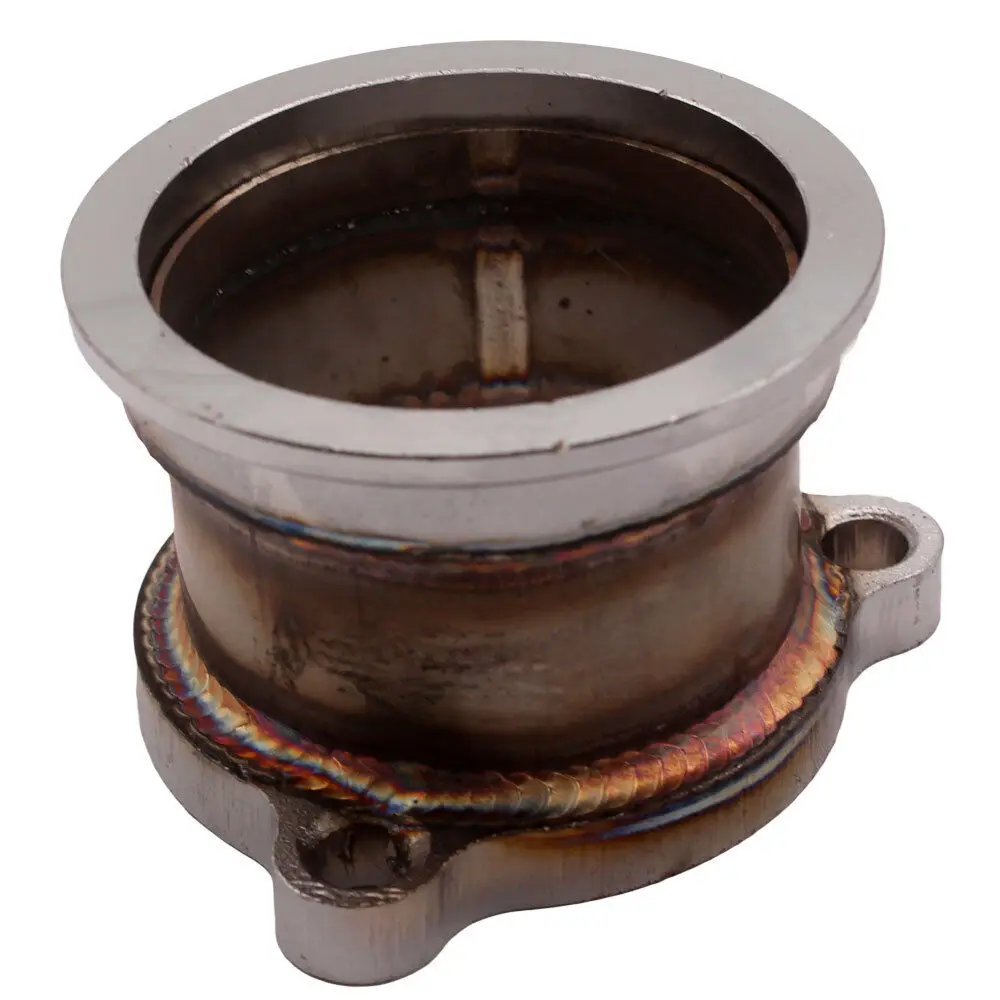 2," T3 T4 T04E 3 болта до 2,5" V-Band Turbo конвертер переходник для спускной трубы фланец