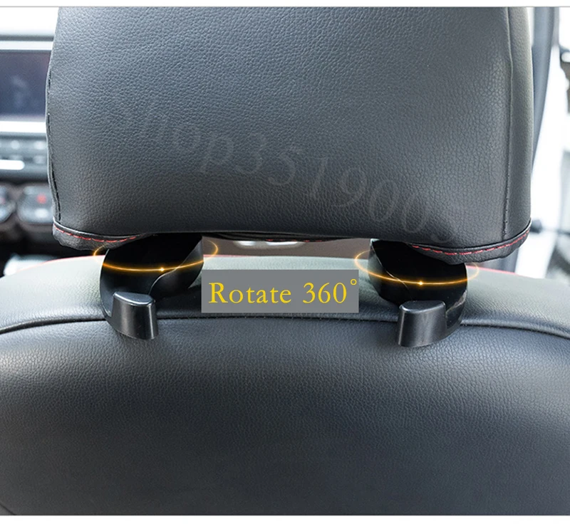 2 шт. автомобильные крючки спинки сиденья сумки Держатель Аксессуары для HONDA ACCORD