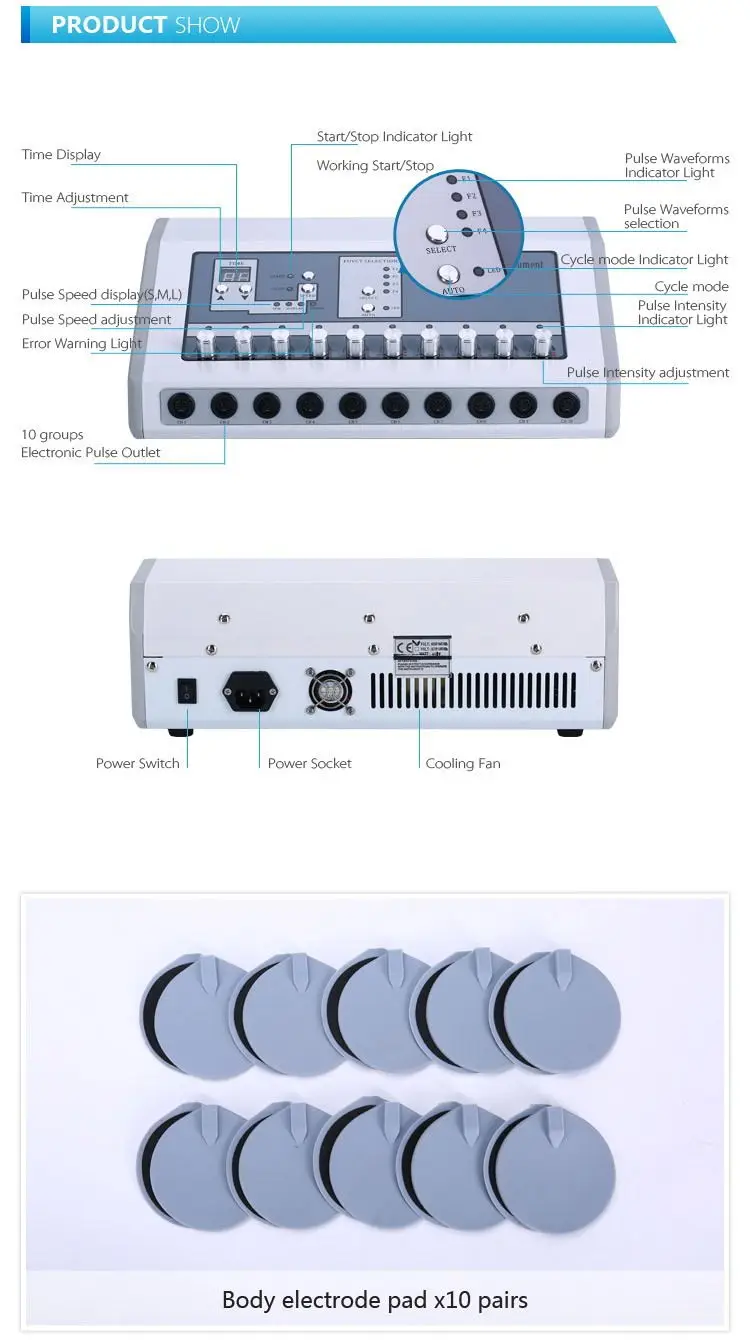 Электростимуляционное оборудование российские волны устройство для фитнеса