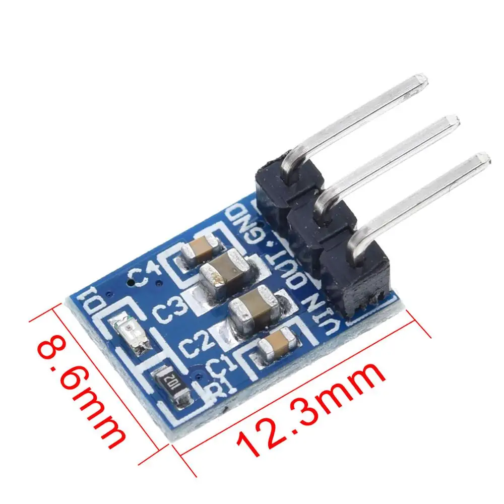 Завеса высокое качество 5V до 3 V для DC понижающий Питание модуль AMS1117 LDO 800MA|module