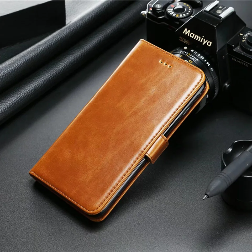 Роскошные Бизнес ретро кожаный чехол для Huawei P10 P9 P8 Lite 2017 P20 Коврики 10 Honor 8 9 флип с