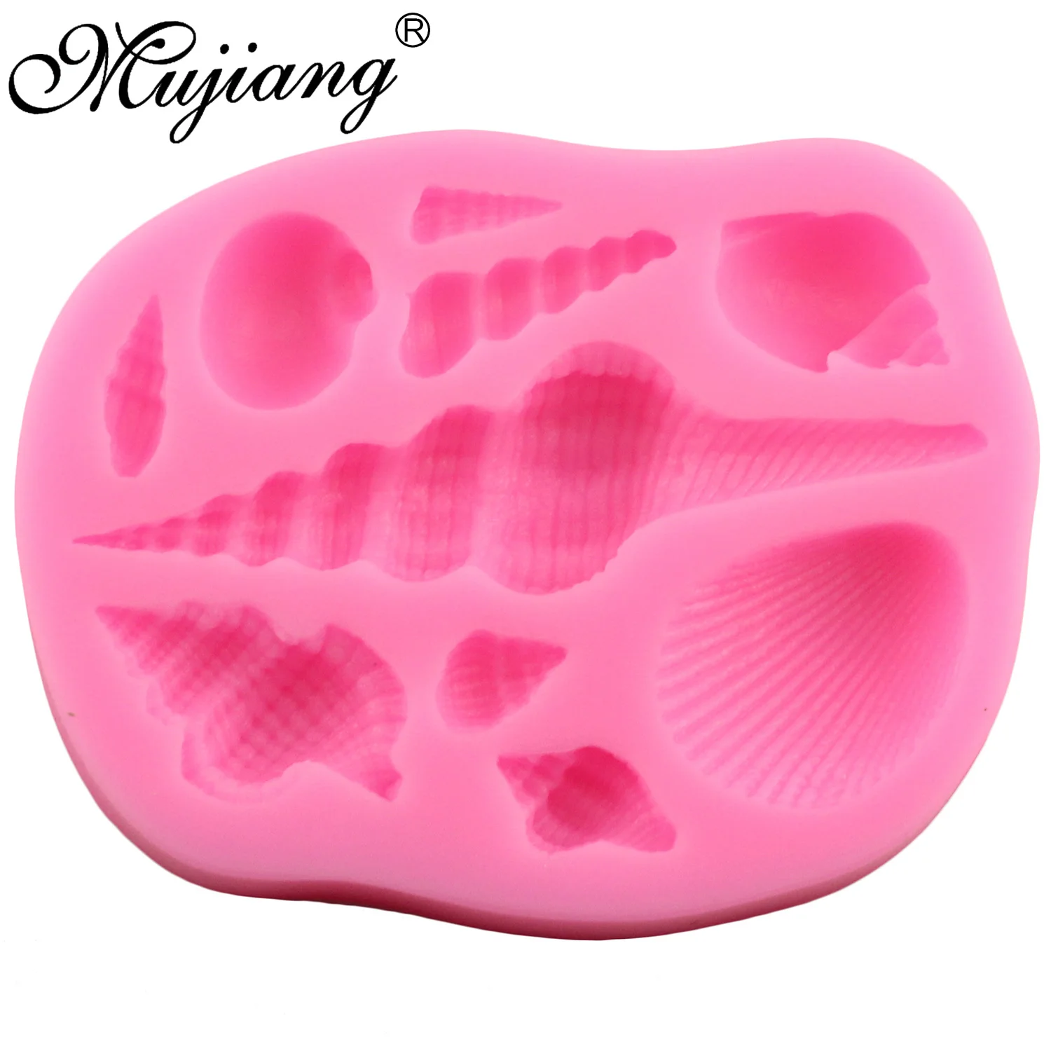 Mujiang Sea Shell силиконовые формы инструменты для украшения тортов из мастики DIY Чайка