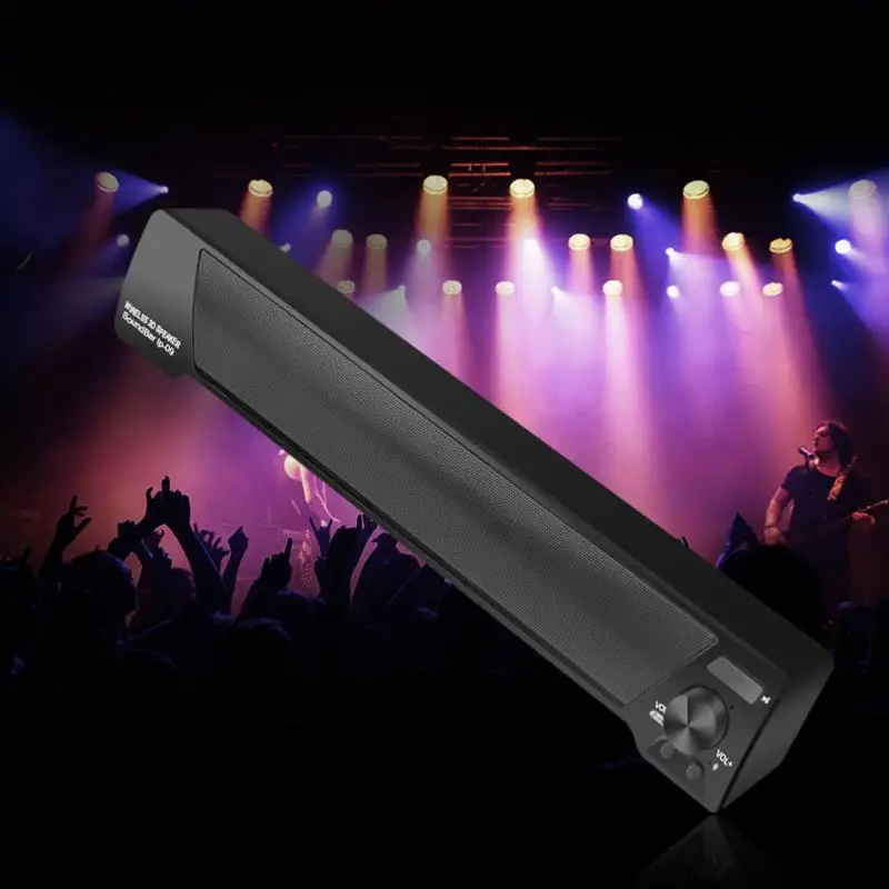 Bluetooth динамик беспроводной 3D Саундбар с микрофоном Громкая связь коробка Hi Fi