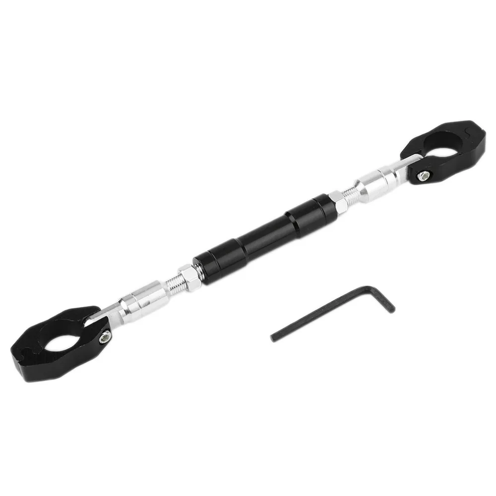 Universal 7/8&quot 22mm Black Aluminum Motorcycle Handlebar Cross Bar Steering Wheel Strengthen Adjustable Handle New Styling |