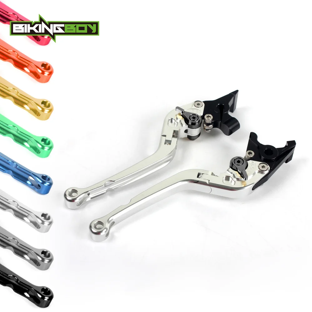 Регулируемые длинные складные тормозные рычаги сцепления для KAWASAKI ZX 7 R RR 00 01 02 03 GPZ
