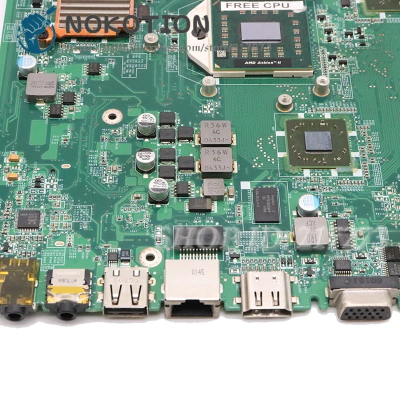 NOKOTION материнская плата для ноутбука acer ASPIRE 5553G материнская плата для ноутбука MBPV706001 MB. PV706.001 DA0ZR8MB8E0 HD5000 DDR3 Бесплатный процессор