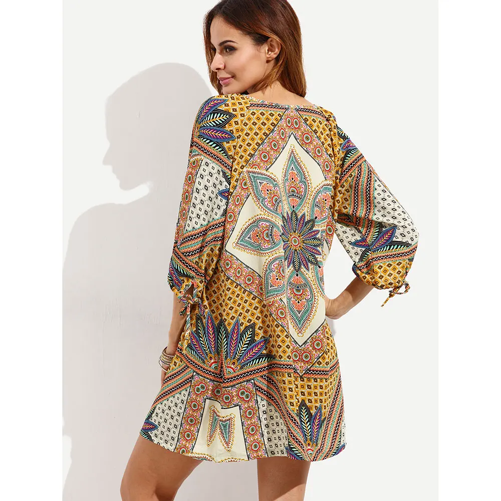 Женское летнее платье 2018 круглый вырез накидка с коротким рукавом повседневное