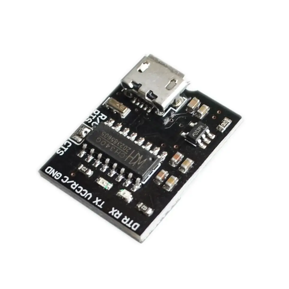 Для WEMOS CH340G CH340 коммутатор 5 в 3 В Micro USB для последовательной модульной платы Arduino