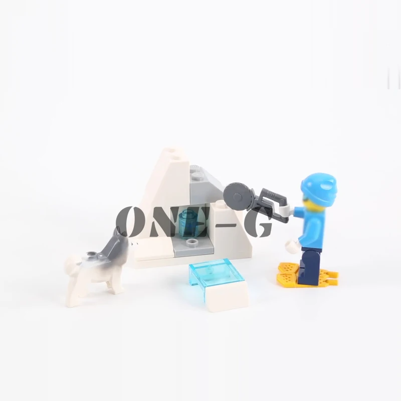 Строительные блоки команда по разведке 10992 88 шт. совместимые с LEGO City 60191 кирпичи