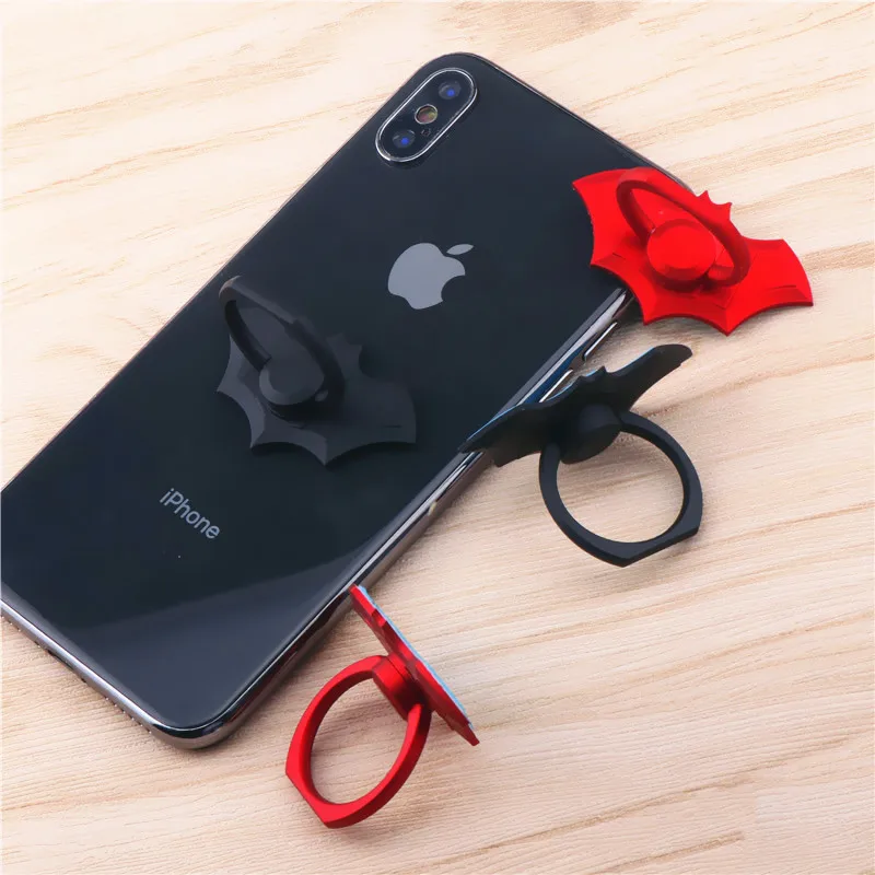 Siancs в форме летучей мыши бизнес палец кольцо держатель для IPhoneXS XR XS Max Xiaomi планшеты смартфон Стенд Универсальный стенд