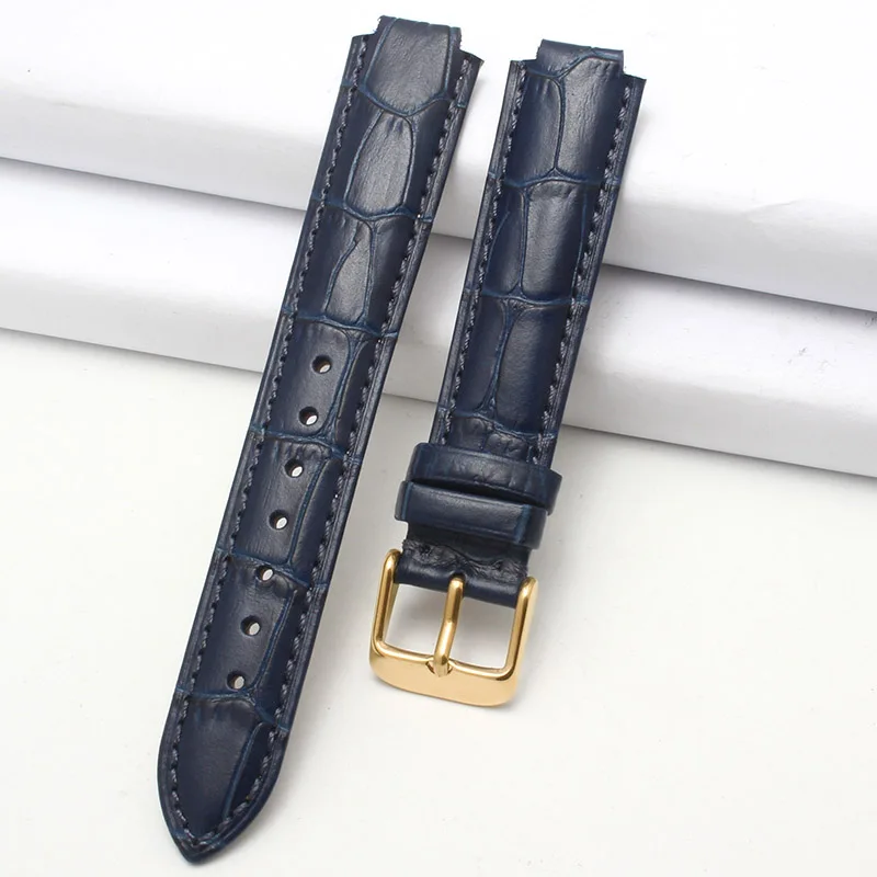 13 Bullet кожаный ремешок для часов из телячьей кожи для Casio Sheen-3034 Дамский цветной браслет 16X10 мм Черный Коричневый Белый Красный - Цвет ремешка: 13