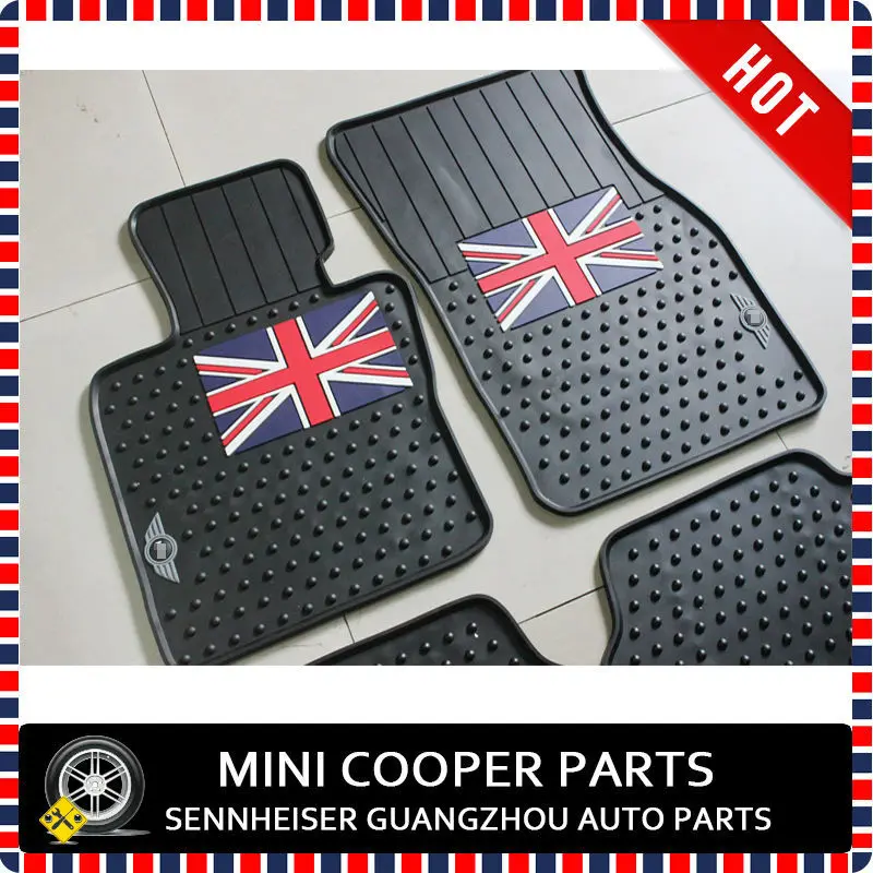 Противоскользящий резиновый материал Юнион Джек Стиль напольный коврик для