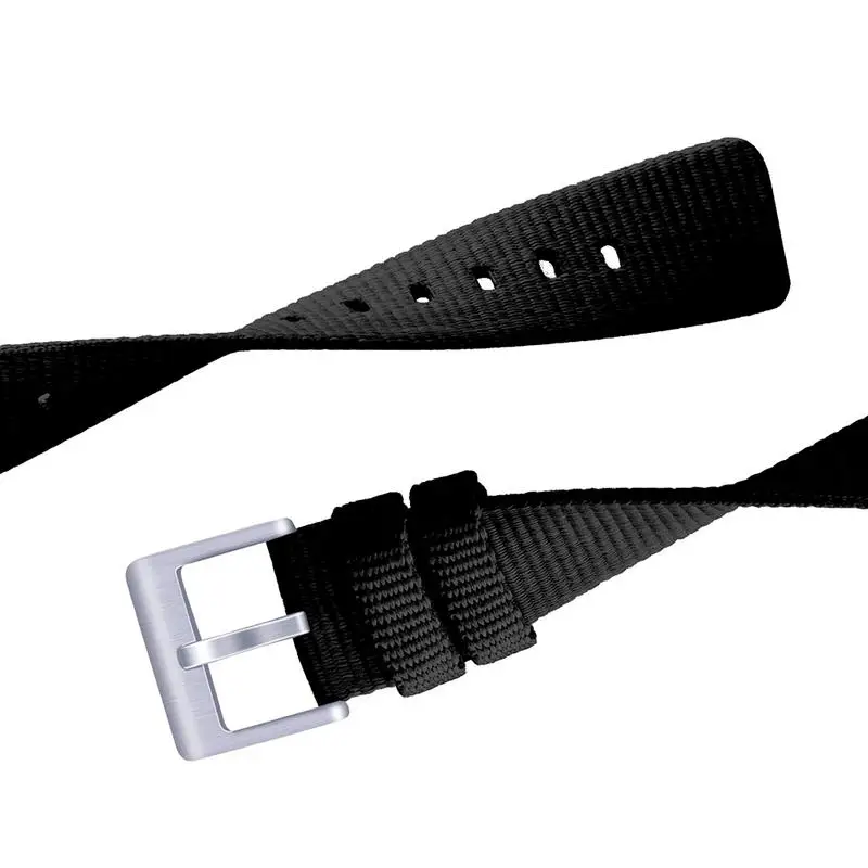 Black Прочный военный нейлоновый ремешок для часов Fitbit Charge 3, армейский ремешок для часов, аксессуары для 007, ремешок для часов James bond - Цвет: Black