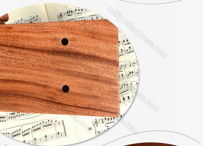 10/17 клавиша на палец Kalimba Mbira Sanza большой пианино карманный размер клавиатура с