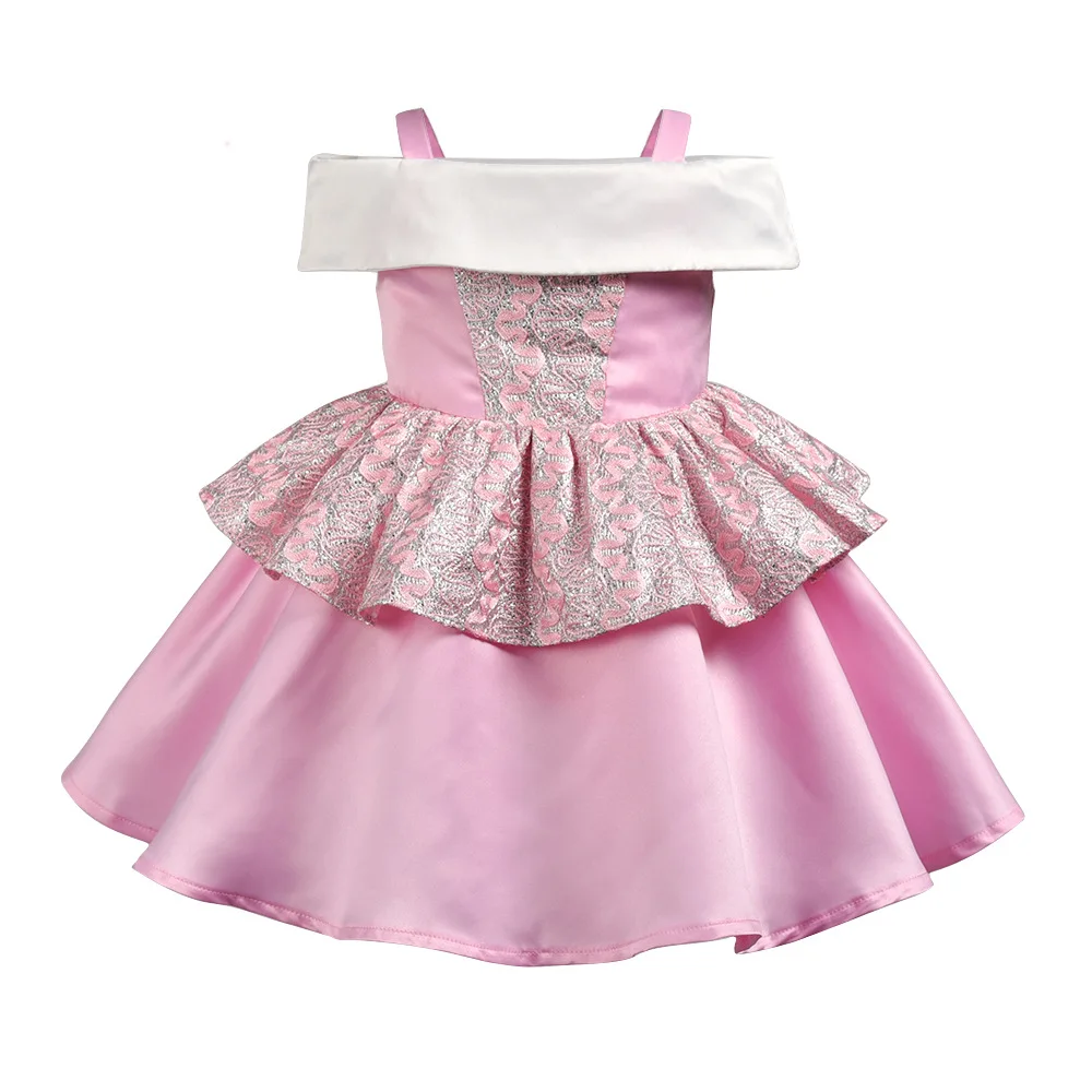 Платье принцессы для маленьких детей нарядное праздничное платье на Рождество и
