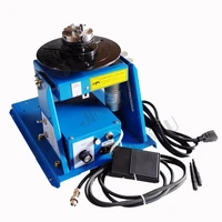 220v by 10 10kg mini welding turntable welding positioner with k01 63 3 jaws lathe chucks