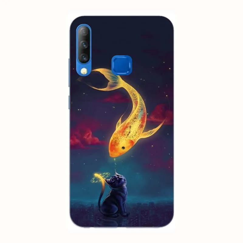 A086 Силиконовый чехол для телефона Tecno Camon 11S 6," чехол с принтом на заднюю панель Модный чехол с рисунком розы HD Fundas Para - Color: A086