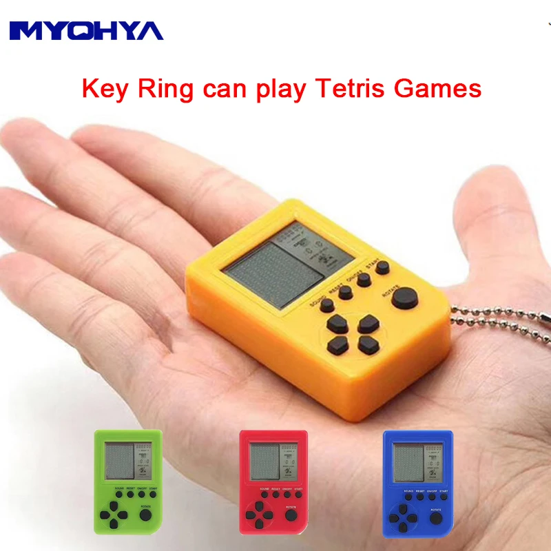 Брелок для ключей игровой консоли Tetris классические ностальгические