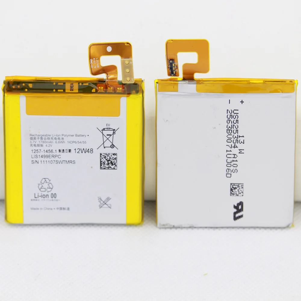 5 шт./Лот Мобильный телефон аккумулятор LIS1499ERPC для SONY Ericsson Xperia LT30 LT30i LT30P LT30H