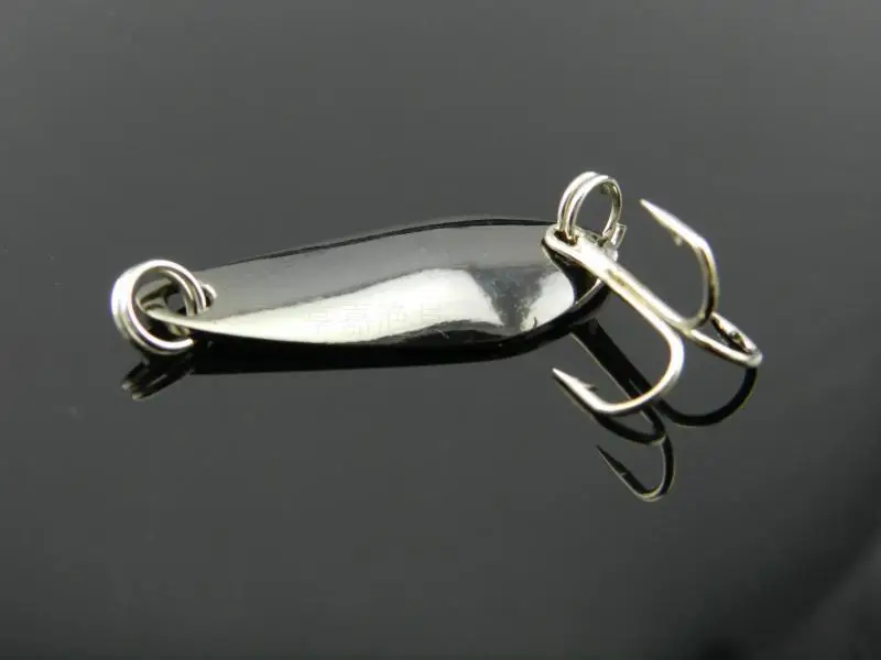 4 шт. цвета приманка в виде ложки металлическая блесна жесткая маленькая с