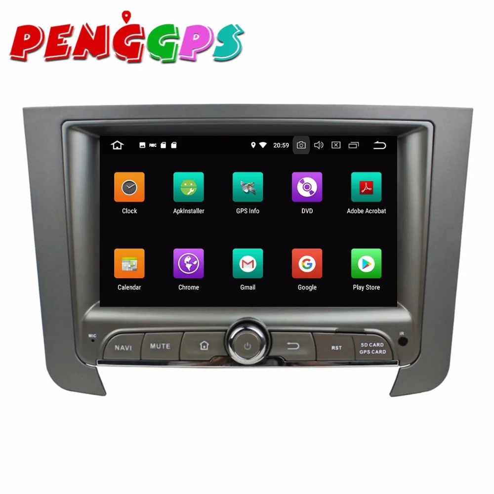 Автомобильный DVD плеер Android 8 0 GPS навигация головное устройство для Ssangyong REXTON 2014 2015