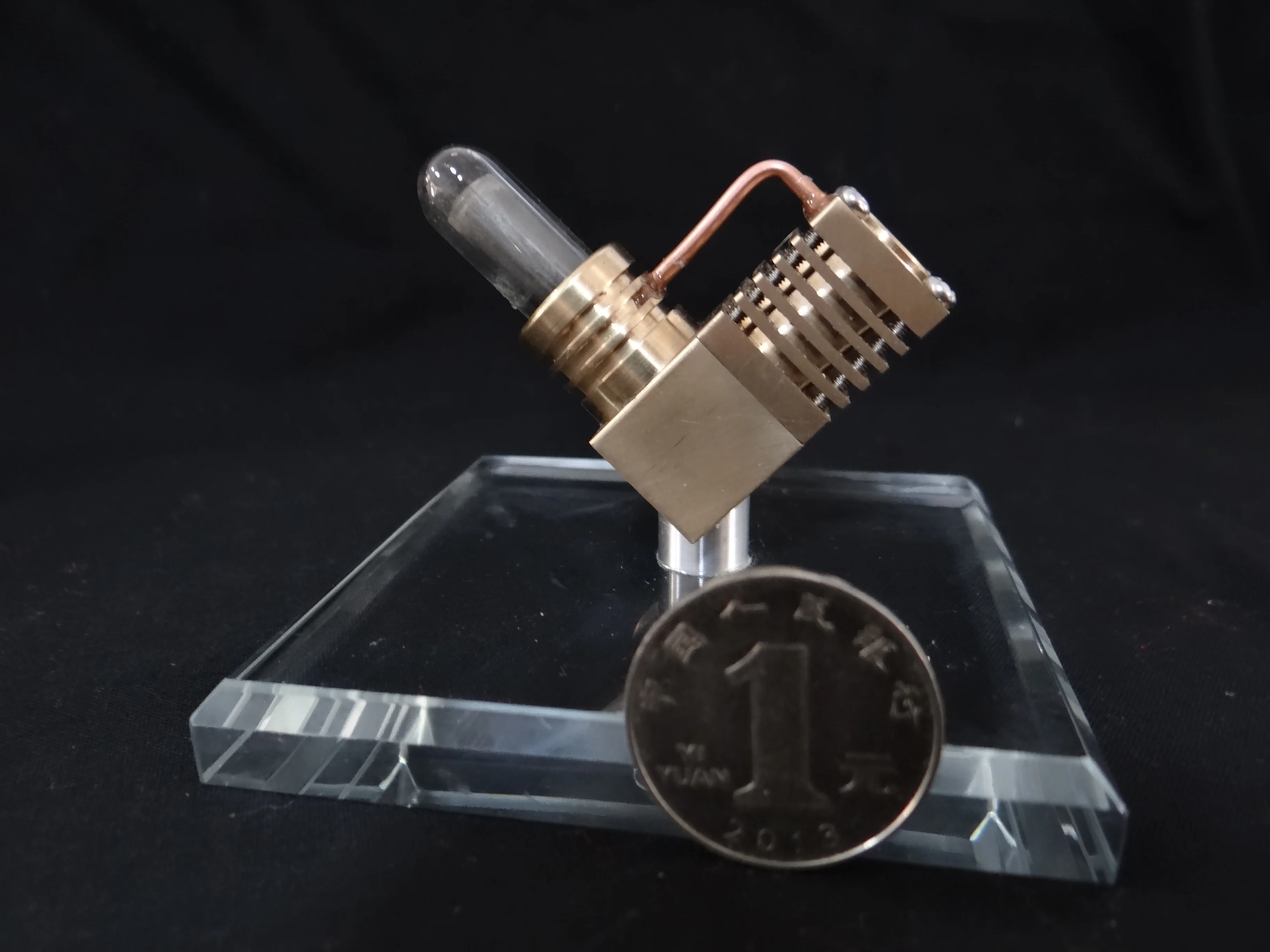 Мини двигатель для сжигания ручная работа микрогенератор паровой двигатель|external