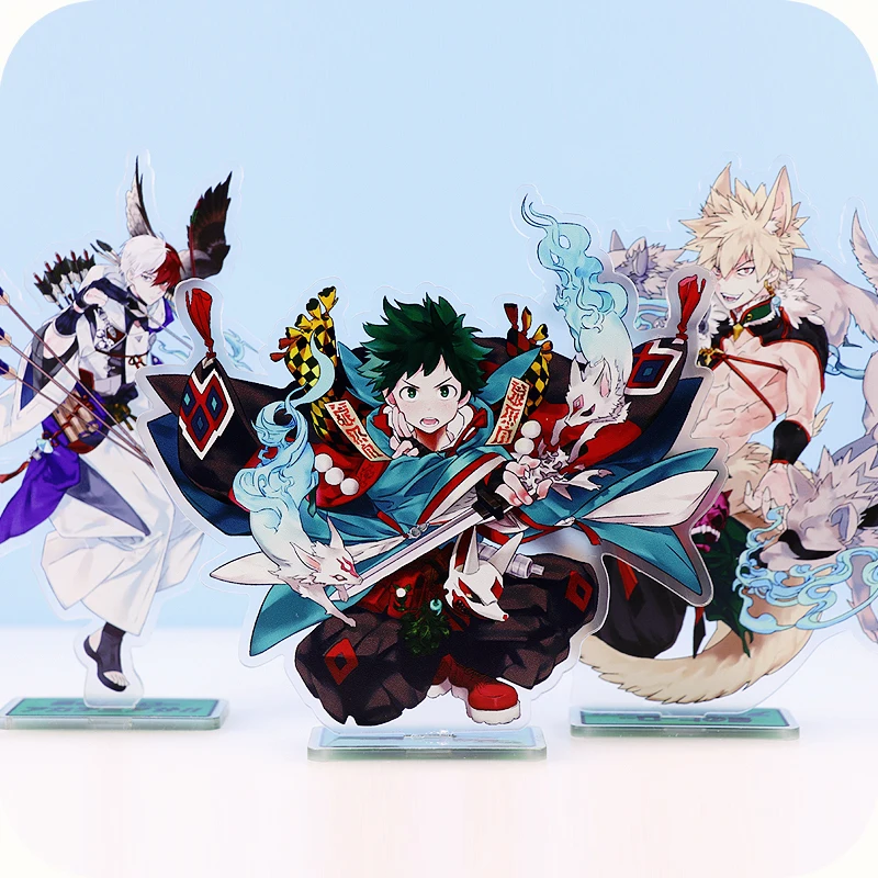

Аниме My Hero academic Izuku Shoto Katsuki фигурка на акриловой подставке настольная коллекция украшений модель игрушки куклы Подарки