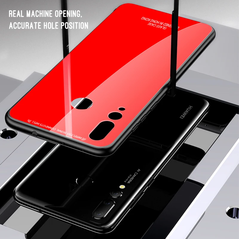 Зеркальный чехол со стеклом для huawei Nova 4 mate 20X10 Pro 3e 3 P20 Lite P10 Plus P Smart Cover Honor 8 9 8X lite Y9
