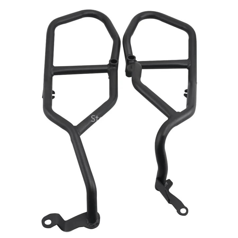 1 Set Black Motorcycle Engine Guard Crash Bar Protector Fit For Yamaha MT 09 Tracer FJ09 2015 2016|Накладки и декоративные