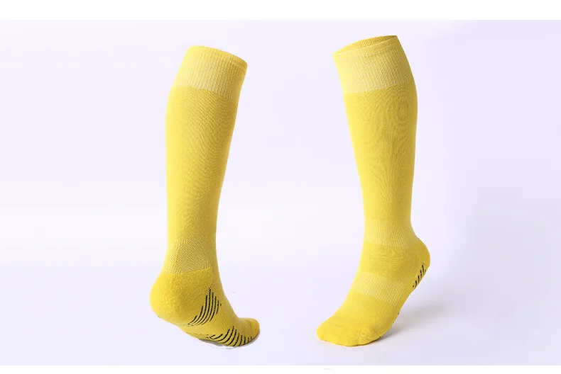 yellow Новинка; Детские профессиональные носки для футбола; спортивные гольфы для бега; гольфы для детей; гольфы для баскетбола - Цвет: yellow