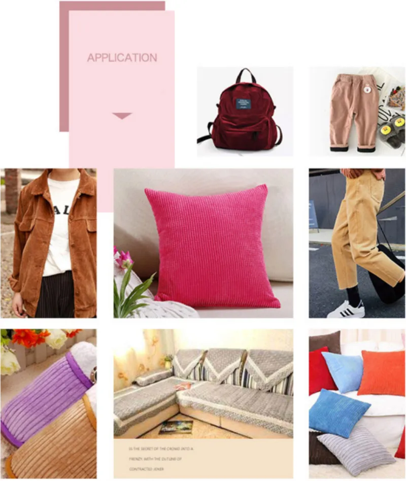 

1 Meter 21 brocade polyester corduroy shirt fabric garment pants sofa cloth handmade pillow sewing material T516